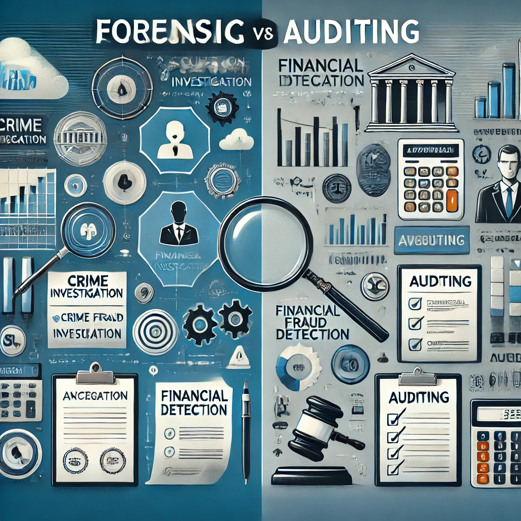 Forensic Accounting: Differences Between Forensic Accounting and Auditing